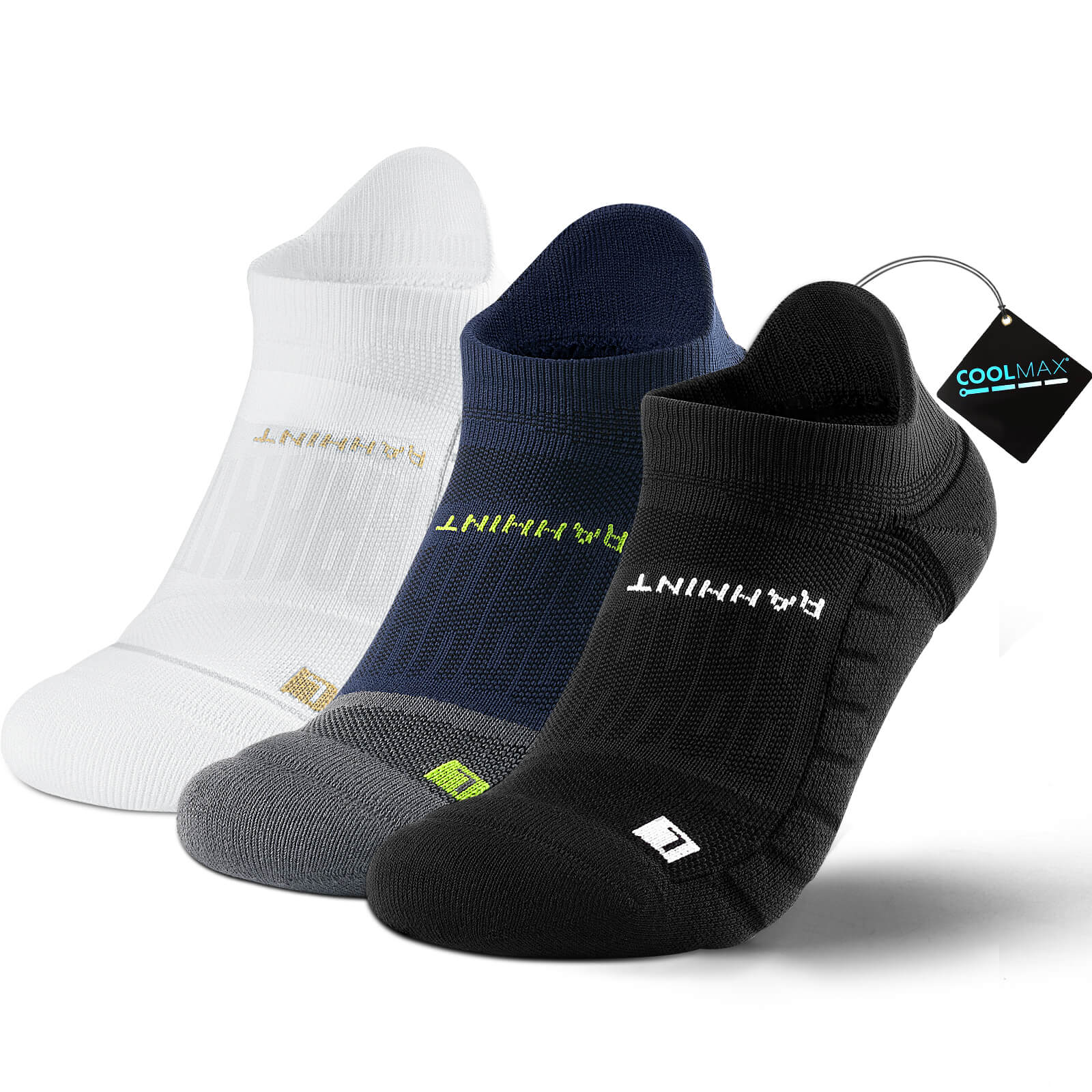 Coolmax Compression Ankle Running Socks